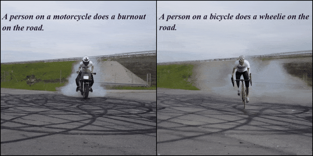 Motorbike trick
